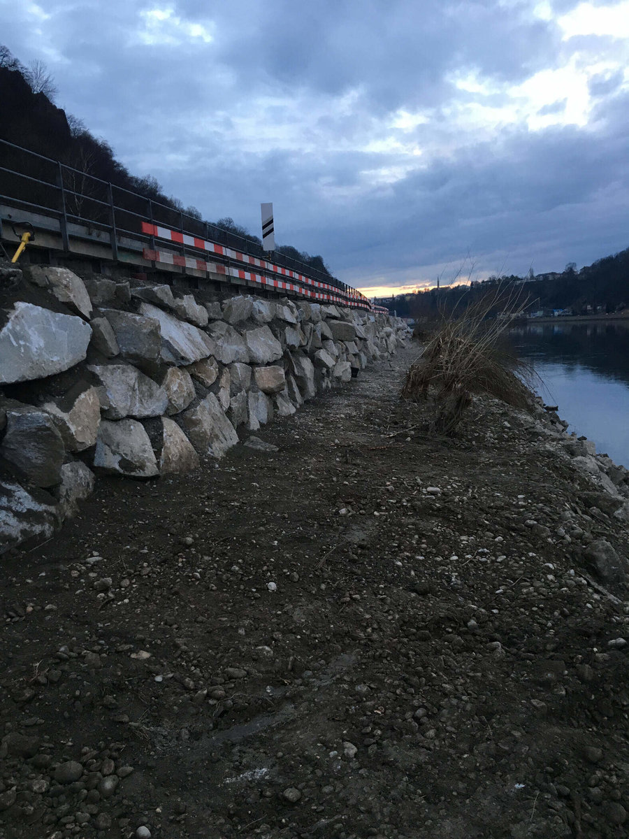 Steinschlichtungen von Erdbau Schinagl